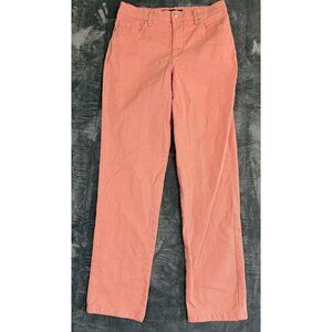 Gloria Vanderbilt Amanda Peach Pink Classic Fit Jeans Womens Size 10